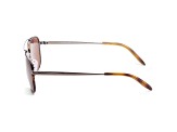 Michael Kors Men's Glasgow 60mm Gunmetal Tortoise Sunglasses|MK1133J-102373