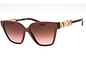 Versace Pastel Pink Frame / Light Pink Mirrored Lenses Sunglasses