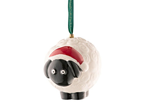 Belleek Sheep Ornament