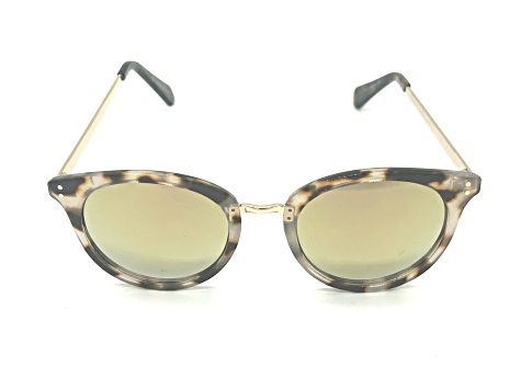 BCBG Tokyo Tortoise Frame/ Golden Mirrored Round Lenses  display picture 2