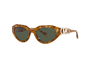 Michael Kors Women's Empire 53mm Amber Tortoise Sunglasses