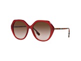 Burberry Women's Vanessa 55mm Bordeaux Sunglasses