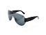 Jimmy Choo Unisex Shield Frame Sunglasses