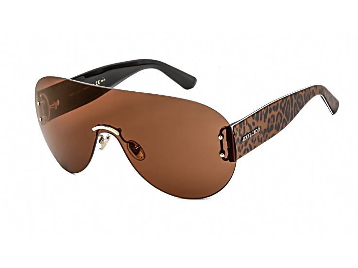 Jimmy Choo Unisex Shield Frame Sunglasses - 165NCB | JTV