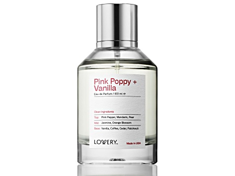 Lovery Pink Poppy & Vanilla Eau de Parfum Spray - 3.38 oz (100 ml)