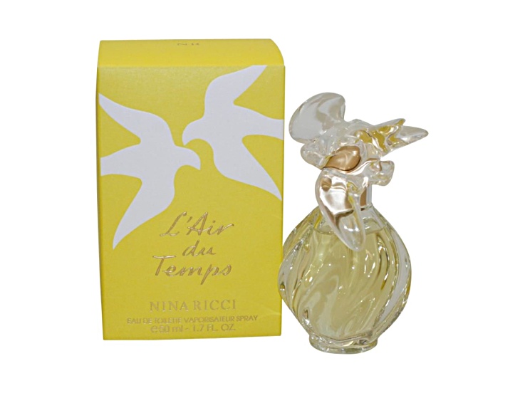 L'Air Du Temps Eau De Toilette Spray For Women By Nina Ricci - 1.69 oz (50 ml)