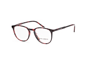 Dolce & Gabbana Men's Fashion  54mm Red Havana Opticals | DG3366F-3358-54