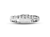 0.20ctw Diamond Channel Set Wedding Band in 14k White Gold