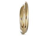 Calvin Klein "Continue" Gold Tone Stainless Steel Ring