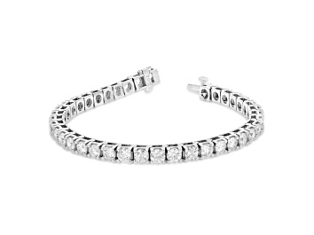 Picture of 10.00ctw Diamond Tennis Bracelet in 14k White Gold