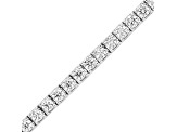 10.00ctw Diamond Tennis Bracelet in 14k White Gold