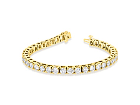 10.00ctw Diamond Tennis Bracelet in 14k Yellow Gold