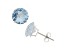 Lab Created Spinel 10K White Gold Stud Earrings 4.00ctw