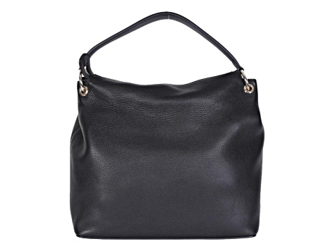 Gucci Black GG Disco Soho Leather Convertible Hobo Shoulder Bag ...