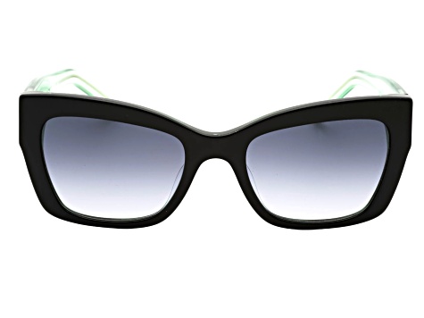 Kate Spade VALERIA Cat Eye Black Frame / Dark Gray Lenses  display picture 3