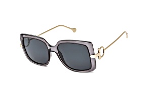 Ferragamo Women's 55 mm Grey Sunglasses
