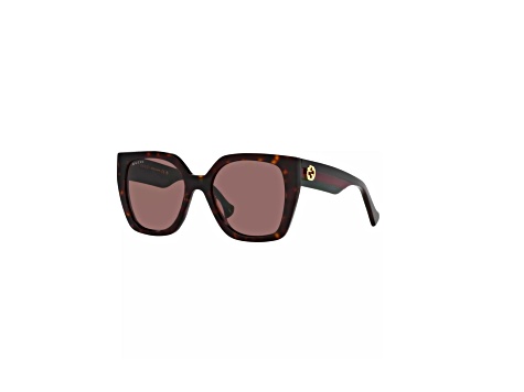 Gucci Butterfly Sunglasses Tortoise/Brown 55mm - 16H4JA | JTV display picture 2