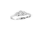0.50ctw Diamond Engagement Ring in 14k White Gold
