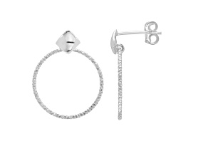 Sterling Silver Square Stud Earrings