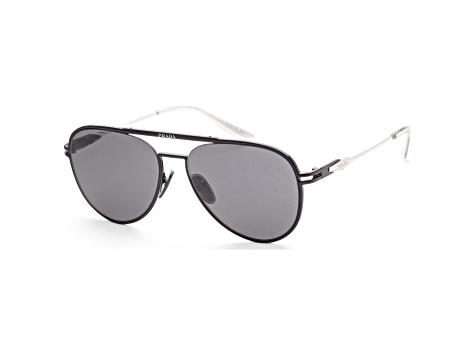 Prada Men's Fashion 57mm Matte Black Sunglasses | PR-54ZS-1BO5S0 ...