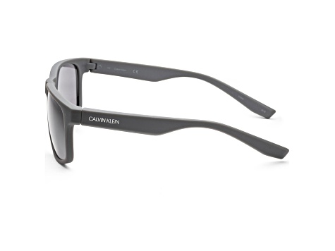 Calvin Klein Men's Fashion 59mm Matte Gray Sunglasses | CK19539S-020