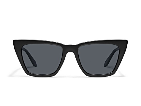 Quay Call the Shots Black Cat Eye Frame / Smoke Lenses  display picture 1