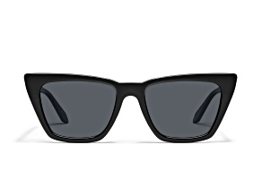Quay Call the Shots Black Cat Eye Frame / Smoke Lenses Sunglasses