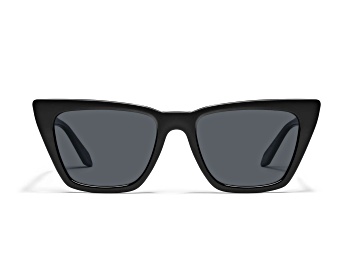 Picture of Quay Call the Shots Black Cat Eye Frame / Smoke Lenses Sunglasses