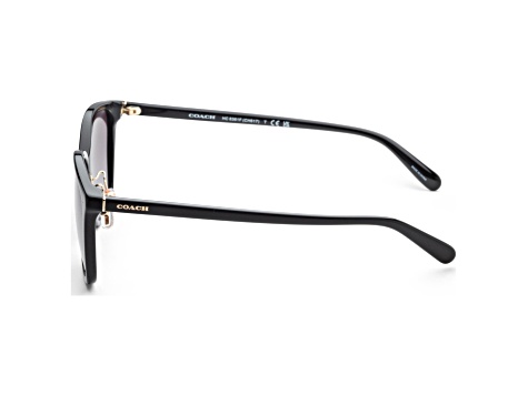 Coach Women's Fashion 57mm Black Sunglasses|HC8361F-50028G-57