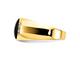 10K Yellow Gold AA Diamond Ring