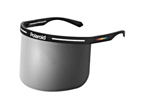 Polaroid Unisex 99mm Black Gray Sunglasses