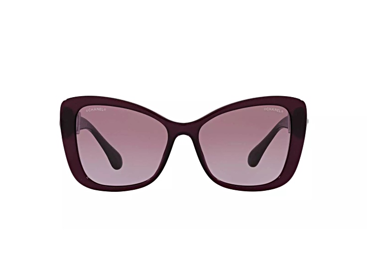 送料込◆入手困難品♪【CHANEL】サングラス burgundy gradient chanel-rectangular-sunglasses-