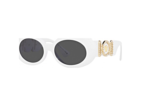 Versace Women's Fashion 54mm White Sunglasses | VE4426BU-314-87-54