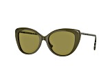 Burberry Women's 54mm Green Sunglasses  | BE4407F-4090-2-54