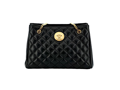 【VIP価格】VERSACE Elegant Quilted Nappa Leather Tote Versace Elegant Quilted Nappa Leather Tote | Designer-laukut