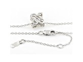 White Lab-Grown Diamond 14k White Gold Pendant 1.00ctw