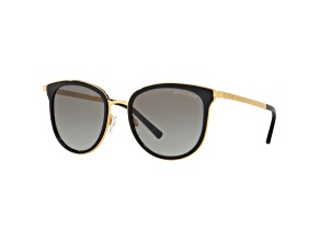 Michael Kors Women's Adrianna 54mm Black and Gold Sunglasses  | MK1010-110011-54