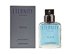 Eternity Aqua Eau De Toilette Spray For Men By Calvin Klein - 3.38 oz (100 ml)