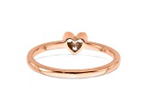 14K Rose Gold First Promise Diamond Promise/Engagement Ring 0.13ctw