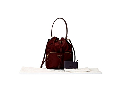 ショルダーバッグ・ポシェット PRADA BURGUNDY RE-NYLON DUET BUCKET BAG 1BH038_RV44_F0007_V_UOP_SLB.jpg