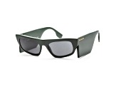 Burberry Women's Palmer 55mm Green Sunglasses | BE4385-403887