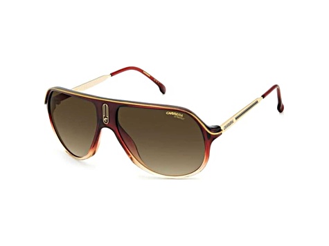 Carrera Unisex Fashion 62mm Burgundy Shaded Sunglasses | SAFARI65N-07W5-HA