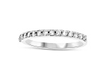 Diamond 14k White Gold Anniversary Style Band Ring 0.30ctw