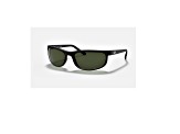 Ray-Ban Predator 2 Black Nylon Green Classic G-15 Sunglasses RB2027 W1847 62