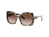 Dolce & Gabbana Women's 58mm Leo Brown/Black Sunglasses