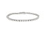 White Lab-Grown Diamond 14k White Gold Tennis Bracelet 5.00ctw