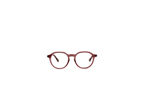 Chloe Round Full-Frame Pink Bio Acetate Eyeglass Frames