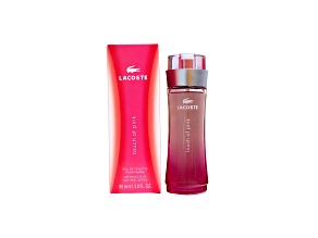 Lacoste Touch Of Pink Eau De Toilette Spray For Women By Lacoste - 3.04 oz (90 ml)
