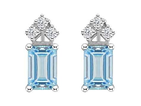 Jtv deals aquamarine earrings