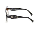 Prada Women's Fashion 53mm Black/Yellow Marble Sunglasses | PR-16WSF-19D6E1